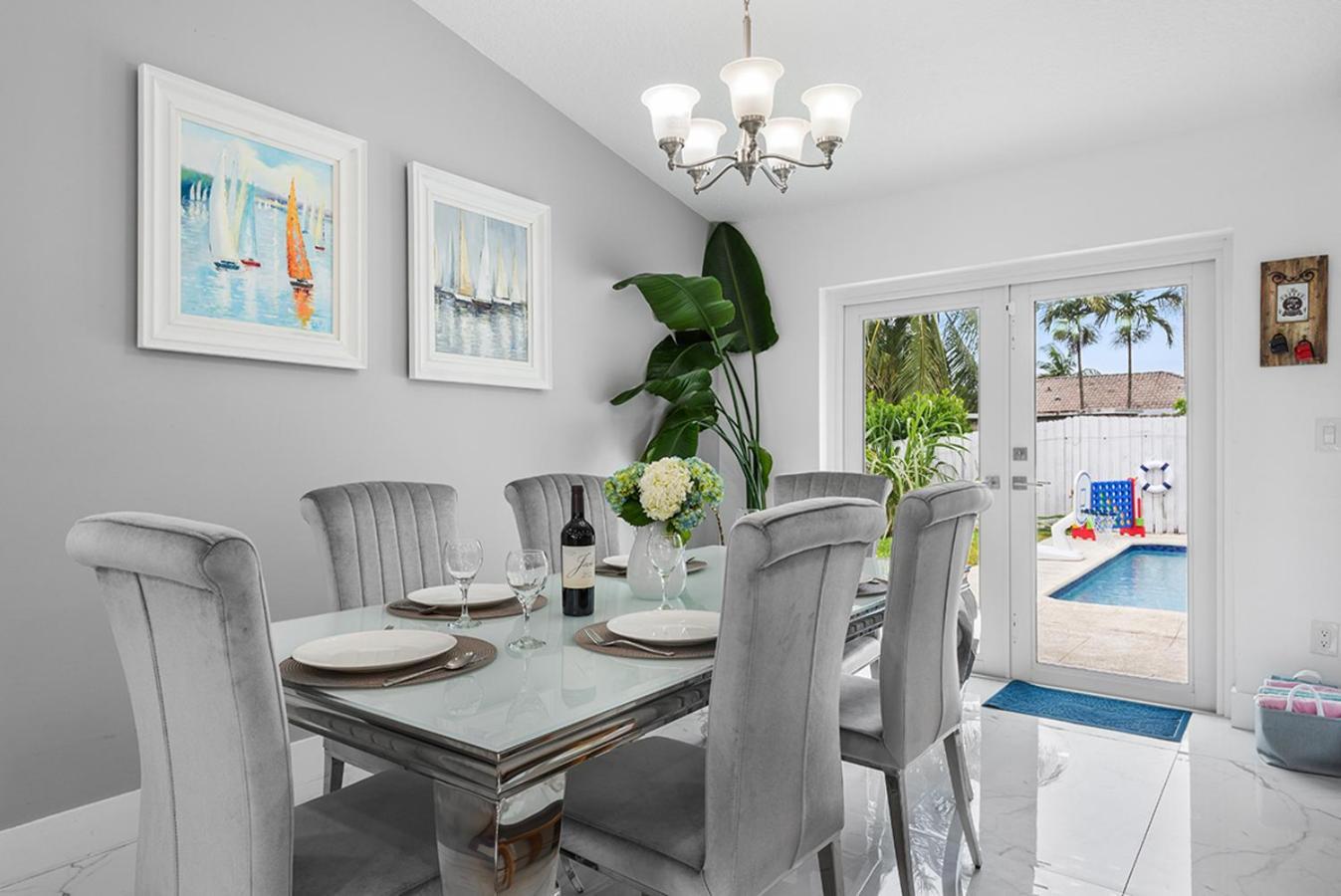 Bright Villa, Heated Pool, 2 Kings, By Everglades, Biscayne & Keys 홈스테드 외부 사진