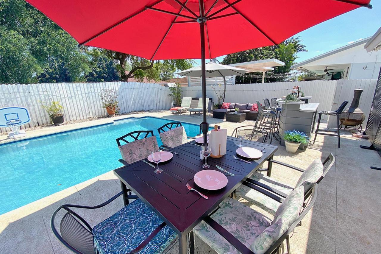 Bright Villa, Heated Pool, 2 Kings, By Everglades, Biscayne & Keys 홈스테드 외부 사진